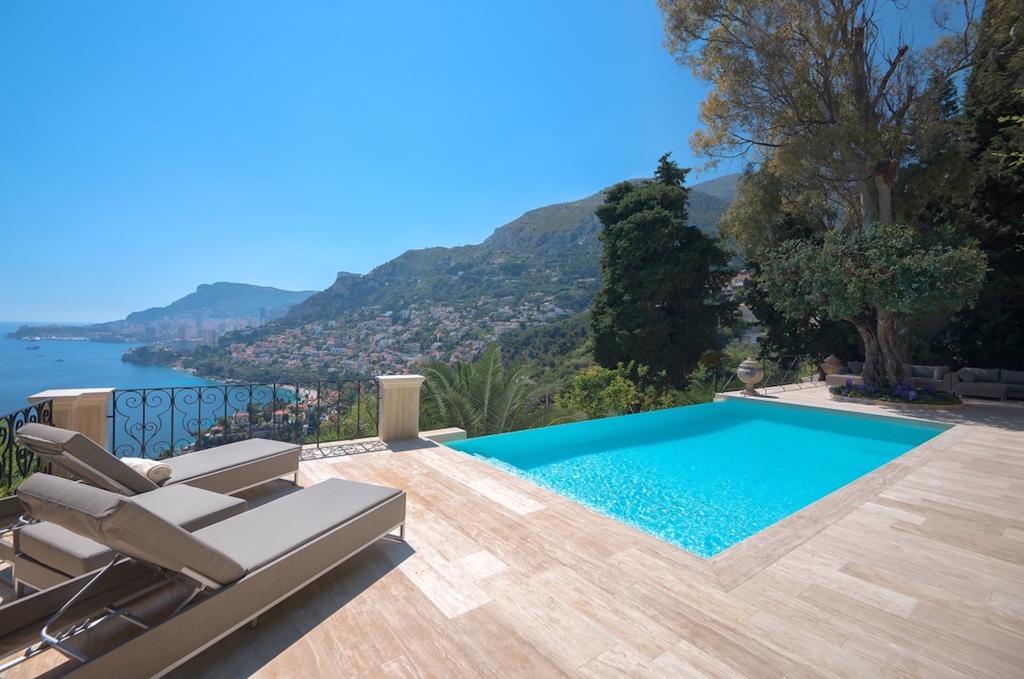 Luxurious Villa Overlooking Monaco Roccabruna Esterno foto